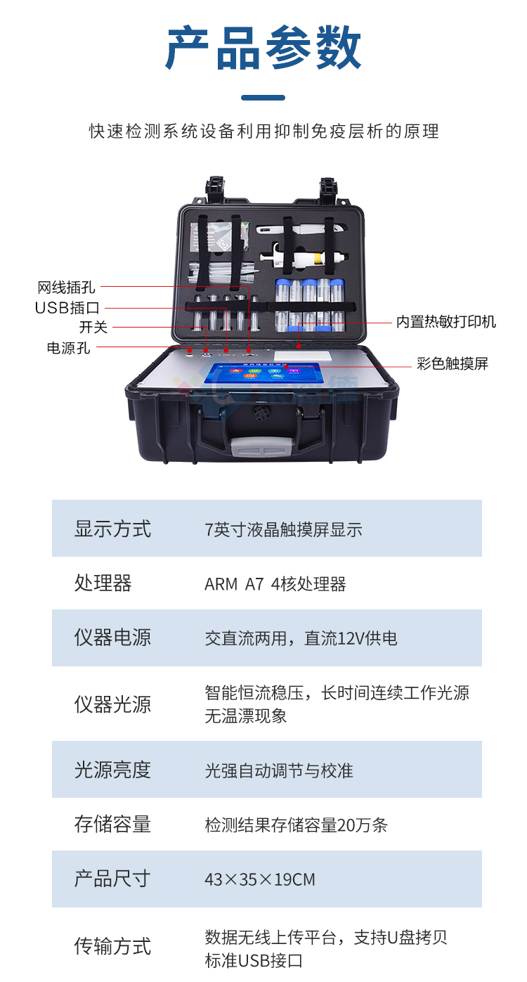 水產(chǎn)品氯霉素快速檢測(cè)儀